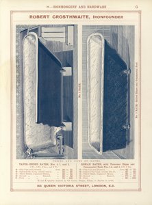 Seite aus The Architects, Surveyors and Engineers Compendium 1892 von English School