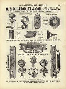 Seite aus The Architects, Surveyors and Engineers Compendium 1892 von English School