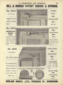 Seite aus The Architects, Surveyors and Engineers Compendium 1892 von English School