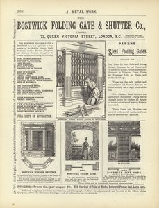 Seite aus dem Kompendium der Architekten, Vermesser und Ingenieure 1892