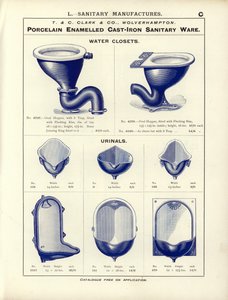 Seite aus dem Kompendium der Architekten, Vermesser und Ingenieure 1892 von English School