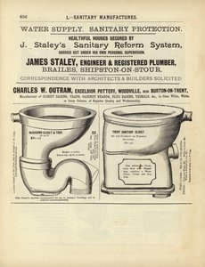 Seite aus dem Kompendium der Architekten, Vermesser und Ingenieure 1892 von English School