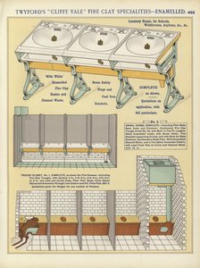 Seite aus dem Kompendium der Architekten, Vermesser und Ingenieure 1892 von English School