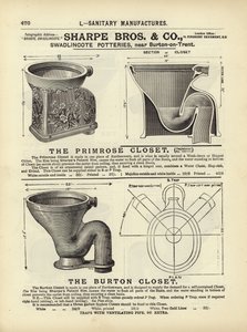 Seite aus dem Kompendium der Architekten, Vermesser und Ingenieure 1892 von English School