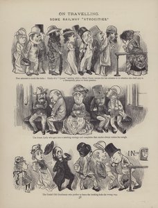 Seite aus The British Working Man or One Who Does Not Believe In Him (Gravur) von English School