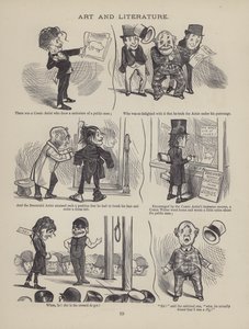 Seite aus The British Working Man or One Who Does Not Believe In Him (Gravur) von English School