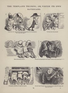 Seite aus The British Working Man or One Who Does Not Believe In Him (Gravur) von English School