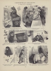 Seite aus The British Working Man or One Who Does Not Believe In Him (Gravur) von English School