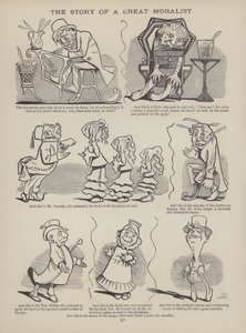 Seite aus The British Working Man or One Who Does Not Believe In Him von English School