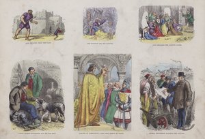 Seite aus dem Attraktiven Bilderbuch von English School