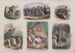 Seite aus dem Attraktiven Bilderbuch von English School