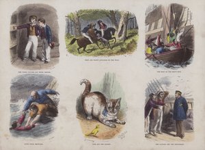 Seite aus dem Attraktiven Bilderbuch von English School