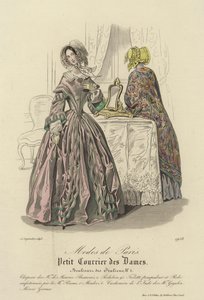 Pariser Mode, 1843 von English School