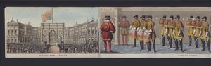 Teil des Panoramas der Hochzeit von Königin Victoria, ca. 1840 von English School