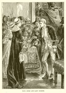 Paul Jones und Lady Selkirk von English School