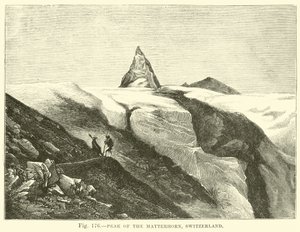 Gipfel des Matterhorns, Schweiz