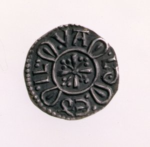 Penny von Offa, König von Mercia, 757-96 (Rückseite)