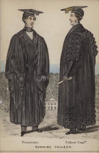 Pensionär, Fellow Commoner, Downing College von English School