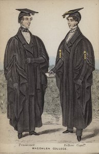 Pensionär, Fellow Commoner, Magdalen College von English School