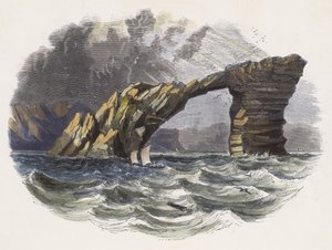 Durchlöcherte Felsen von English School
