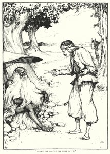 "Erlauben Sie mir, etwas davon abzuschneiden" (Stich) von English School