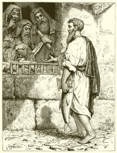 Petrus und das Tributgeld von English School