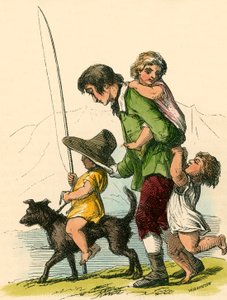 Peter spielt mit den Kindern von English School