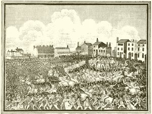 Peterloo-Massaker von English School