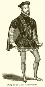 Philipp II. von Spanien: Alltagskleidung von English School