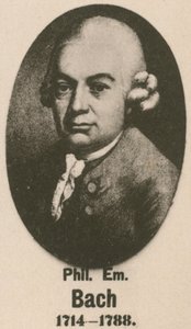 Philipp Emanuel Bach (Gravur) von English School