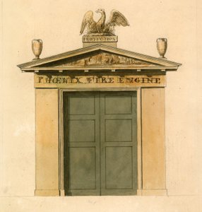 Phoenix Fire Engine House, Cockspur Street, London