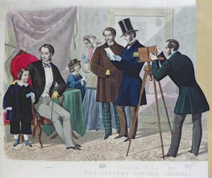 Fotosession, 1857 von English School