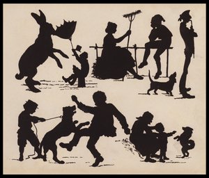 Bilder von Tieren und Menschen