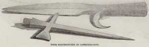Piken hergestellt in Carrickmacross (Stich) von English School