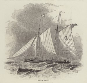 Lotsenboot (Gravur)