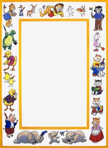 Playhour-Charaktere Montage von English School