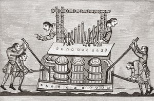 Orgel spielen 1130-74, aus 