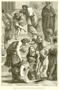 Teil der Schule von Athen (Galerie Della Segnatura) von English School