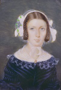 Porträtminiatur von Fanny Brawne, 1833