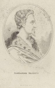 Porträt von Alexander Brodius von English School