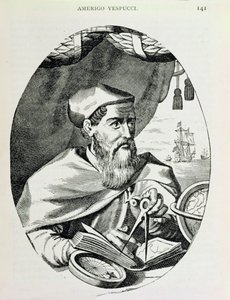 Porträt von Amerigo Vespucci (1454-1512) aus 