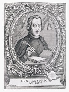 Porträt von Antonio de Solis y Rivadeneira (1610-86) aus 