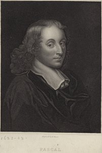 Porträt von Blaise Pascal von English School