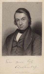 Porträt von Charles MacKay von English School