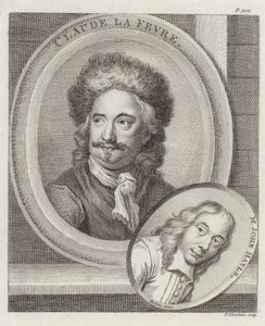 Porträt von Claude le Fevre und John Hayls von English School
