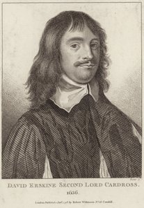 Porträt von David Erskine, Zweiter Lord Cardross von English School