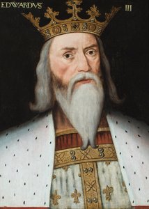 Porträt von Edward III. von English School