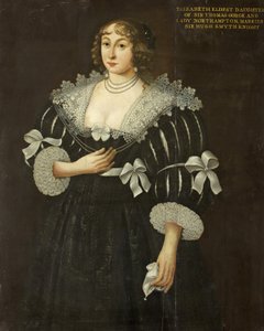 Porträt von Elizabeth Gorges von English School