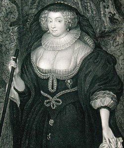 Porträt von Frances Howard (ca. 1578-1639) Herzogin von Richmond, aus 