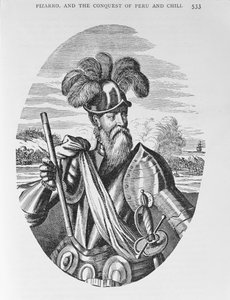 Porträt von Francisco Pizarro (ca. 1475-1541) aus 